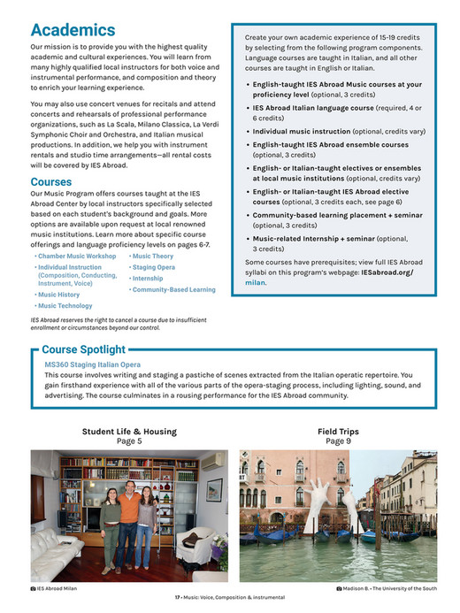 IES Abroad Study Intern Abroad In Italy Page 18 19