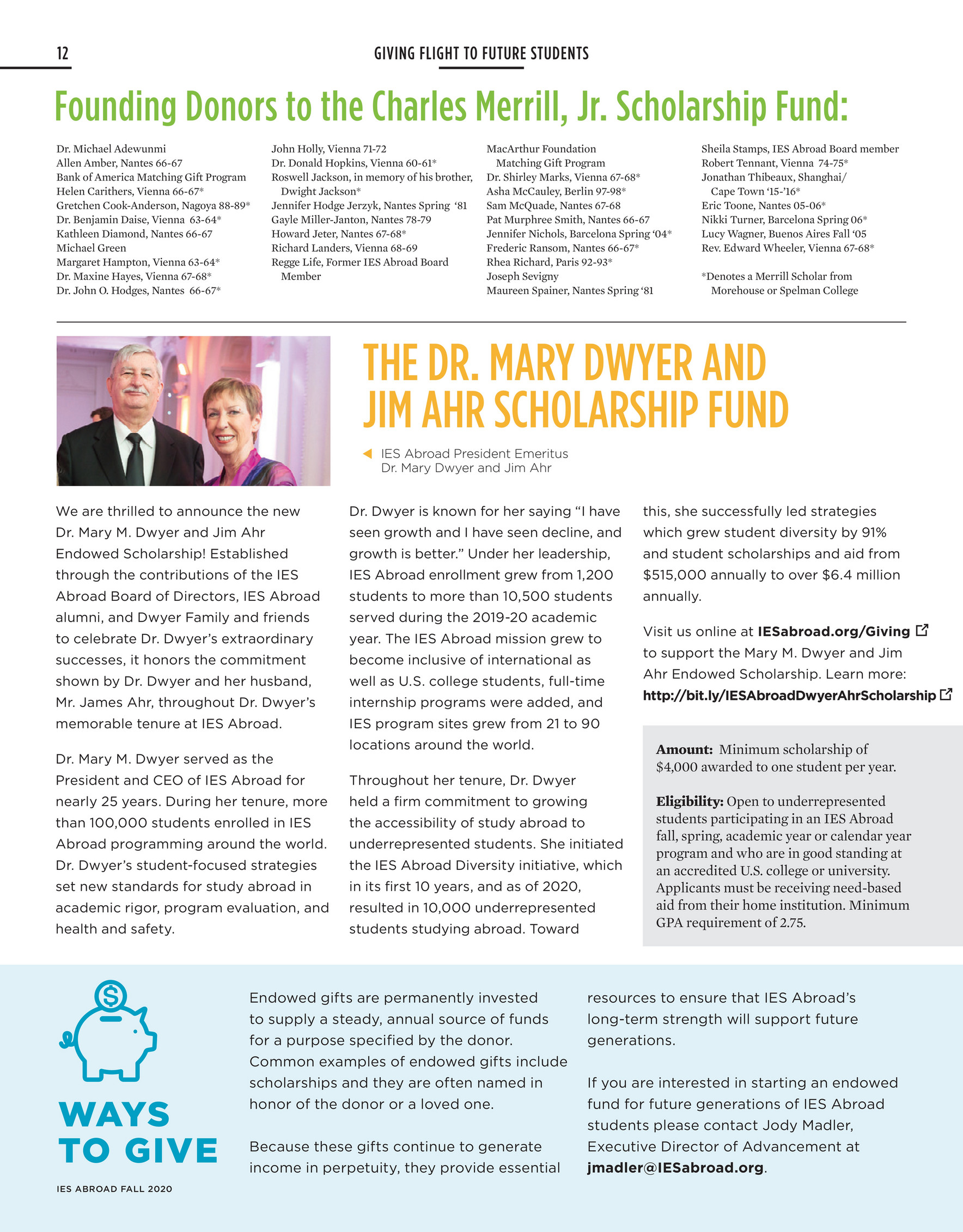 IES Abroad - 2020 Exchange Digital-November 2020 - Page 14-15