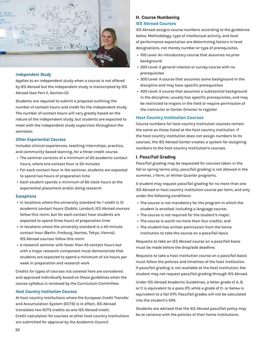 Ies Course IES Abroad - SAF Student Handbook - Page 34-35