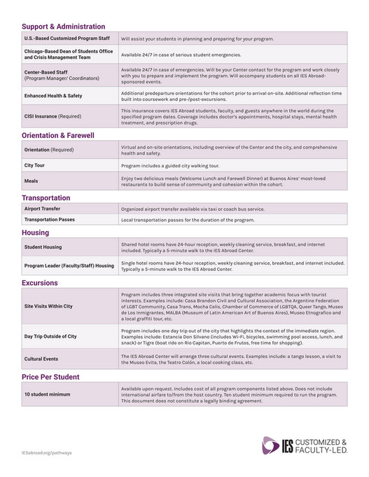IES Abroad - Customizable Global Pathways - Page 1