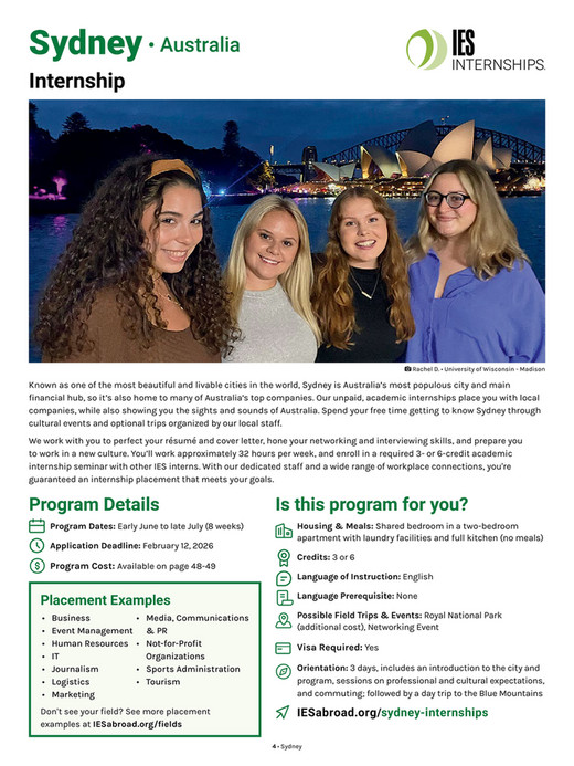 IES Abroad - Study & Intern Abroad - Summer Programs - Page 8-9